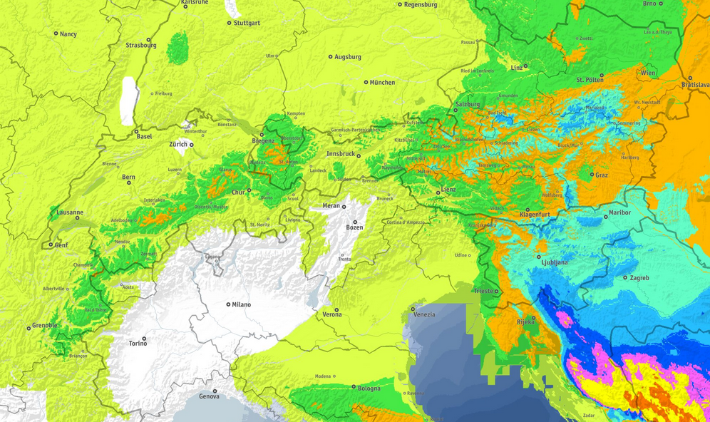 Sneeuwval tot en met 7 januari 2026